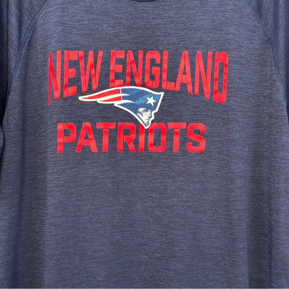 NFL Team Apparel New England Patriots Short Sleeve Tee Men’s XL - Picture 3 of 6